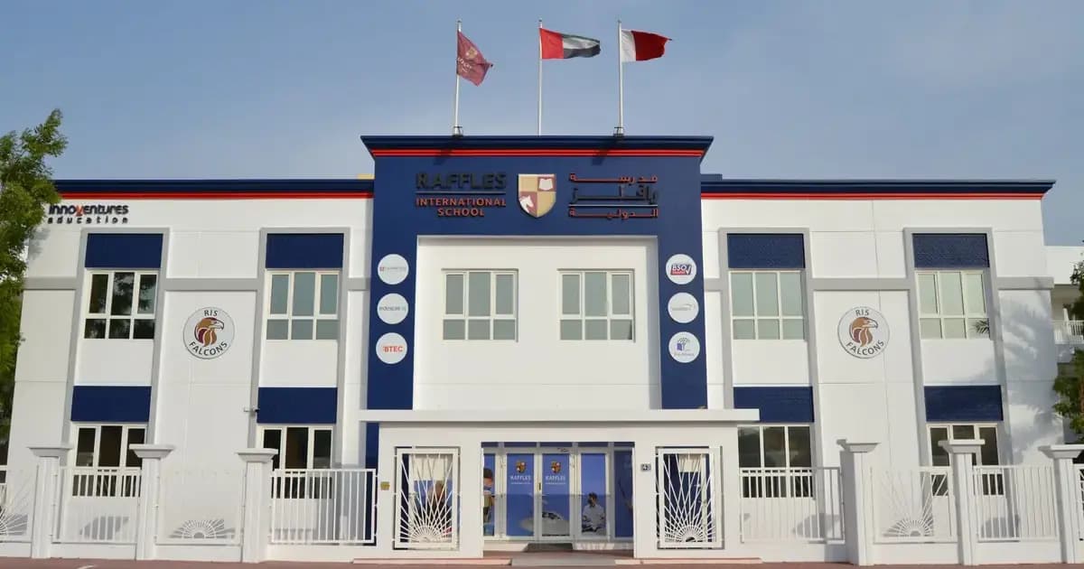 Raffles International School logo